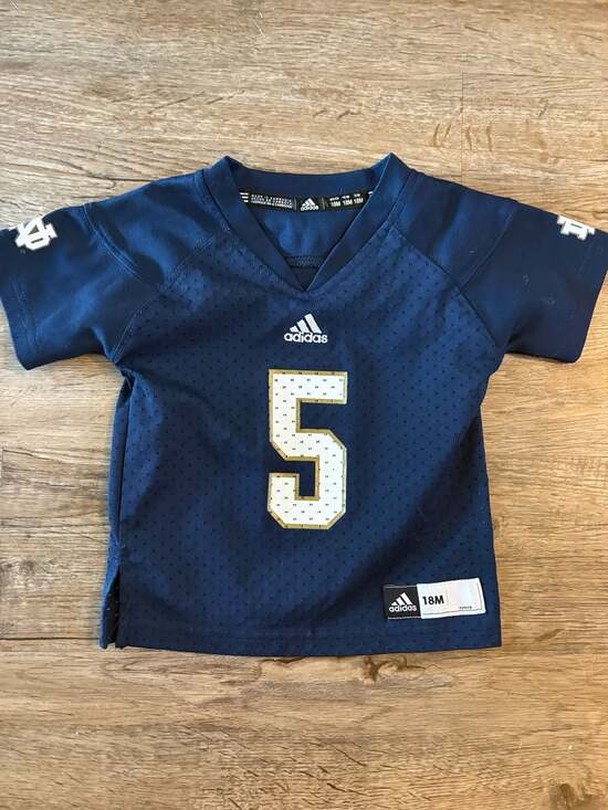 Adidas Other - Adidas Notre Dame Fighting Irish Manti Te'o #5 Football Jersey Infant 18M